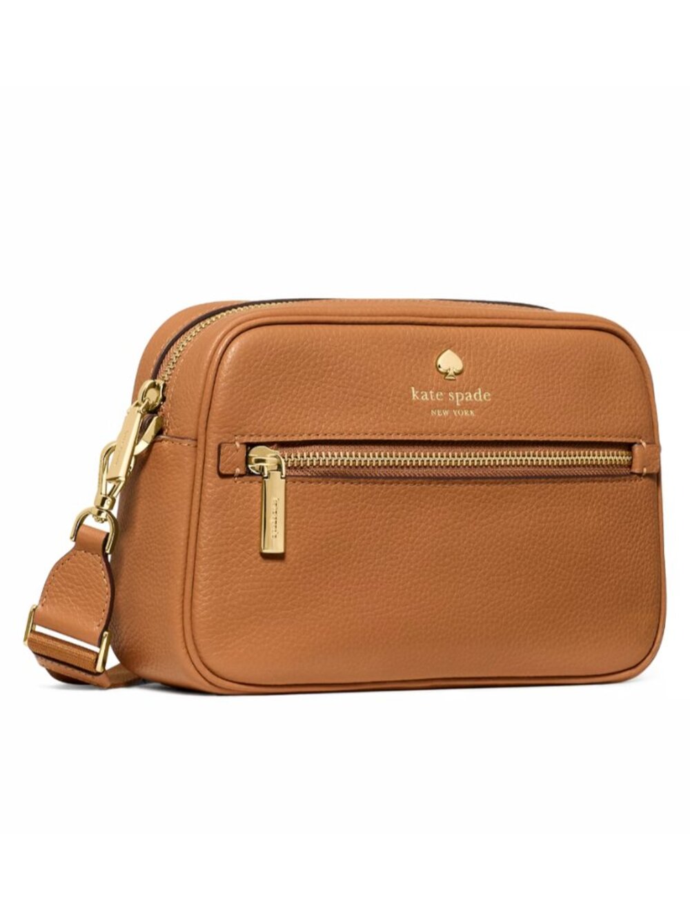 New Kate Spade Emma Pebbled Leather Camera Bag Bungalow